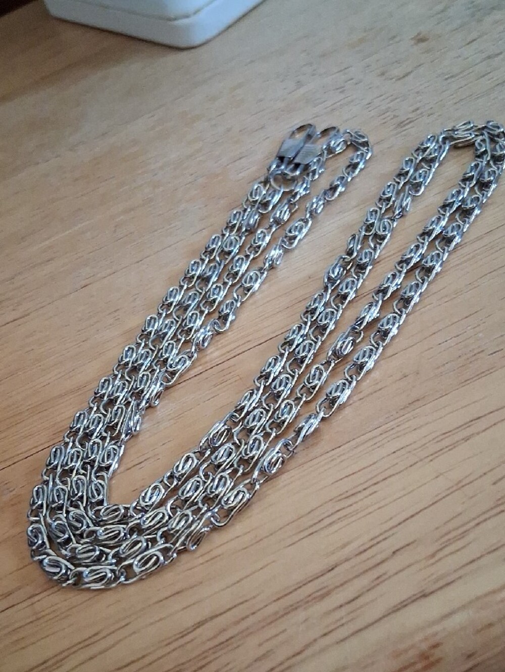 48" Silver Classic Purse Chain Replacement RR143